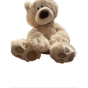 GUND Beige Philbin Teddy Bear So Soft Cute Plush Stuffed Animal Toy 14"